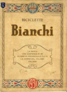catalogo Bianchi 1931